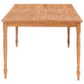 vidaXL Stôl Batavia 200x100x75 cm tíkový masív