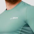 Kompresné tričko s dlhým rukávom Mid Blue - GymBeam, veľkosť XXXL