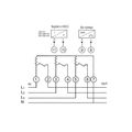 Elektromer Eleman DTS 353-L 2 TARIF 100A 7modulový LCD