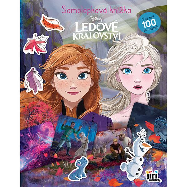 Knižka samolepková FROZEN - Ľadové kráľovstvo