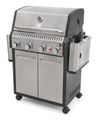 Plynový gril G21 Alabama Silver BBQ Premium Line, 5 horáků + bezplatný redukčný ventil