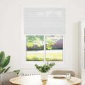 vidaXL plisovaná roleta biela 85x150 cm šírka látky 84,4 cm