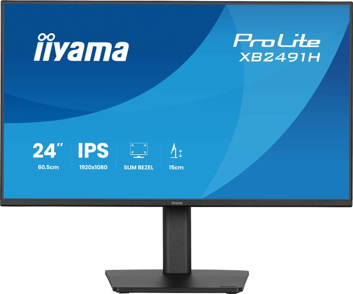 iiyama ProLite/XB2491H-B1/23,8''/IPS/FHD/120Hz/1ms/Čierna/3R
