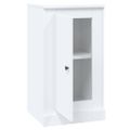 vidaXL Komoda biela 37,5x35,5x67,5 cm kompozitné drevo