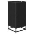 vidaXL Servírovacia skriňa Čierny dub 35,5 x 35 x 76 cm