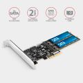 AXAGON PCES-SA4M2, PCIe řadič - 2x interní SATA 6G port + 2x SATA M.2 slot, ASM1164, SP & LP Řadič, PCIe 3.0 x2, pro 2x SATA III + 2x M.2 SSD 2230/2242/2260/2280, čipset ASMedia ASM1164, včetně low profile záslepky