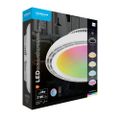 Modee LED okrúhle stropné svietidlo 24W RGB+3CCT 450mm, ventilátor, ovládač (ML-CLRGB-3CCT24W-F1W)