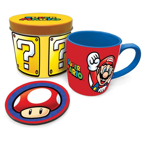 Darčeková sada Super Mario v plechovke