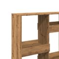vidaXL Deliaca stena dub artisian 100x33x135 cm kompozitné drevo
