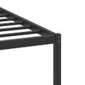 vidaXL Posteľný rám bez matraca dub sonoma 100x200 cm kompozitné drevo