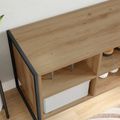 vidaXL Skriňa na topánky 100 x 35 x 44 cm Kompozitné drevo