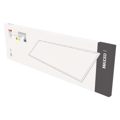 LED panel MAXXO 30 x 120 cm / 10 mm, 36 W, 4 320 lm, vstavaný, neutrálna biela, IP20