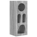vidaXL Servírovacia skriňa ELST Sivý Sonoma 40 x 35 x 100.5 cm