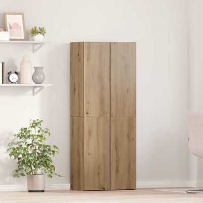 vidaXL Kancelársky kabinet Remeselný dub 60 x 32 x 152,5 cm
