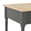 vidaXL Konferenčný stolík čierny 100x55x45 cm drevený