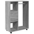 vidaXL Šatník sivý dub sonoma 80x40x110 cm spracované drevo