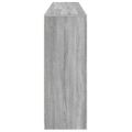 vidaXL Komoda s LED svetlami sivá sonoma 181,5x37x100 cm