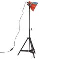 vidaXL Podlahová lampa 25 W viacfarebná 35x35x65/95 cm E27