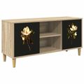 vidaXL TV skrinka BREMEN 102 x 33 x 50 cm Sonoma Kompozitné drevo