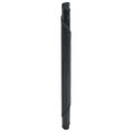 vidaXL Okrúhly koberec čierny 80 cm bambusový