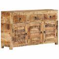 vidaXL Komoda 110x30x65 cm mangovníkový masív