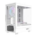 Počítačová skriňa Darkflash DB330M + 3 ventilátory (biela)