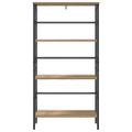 vidaXL Regál na knihy 3 úrovní 60 x 29,5 x 115 cm Kompozitné drevo