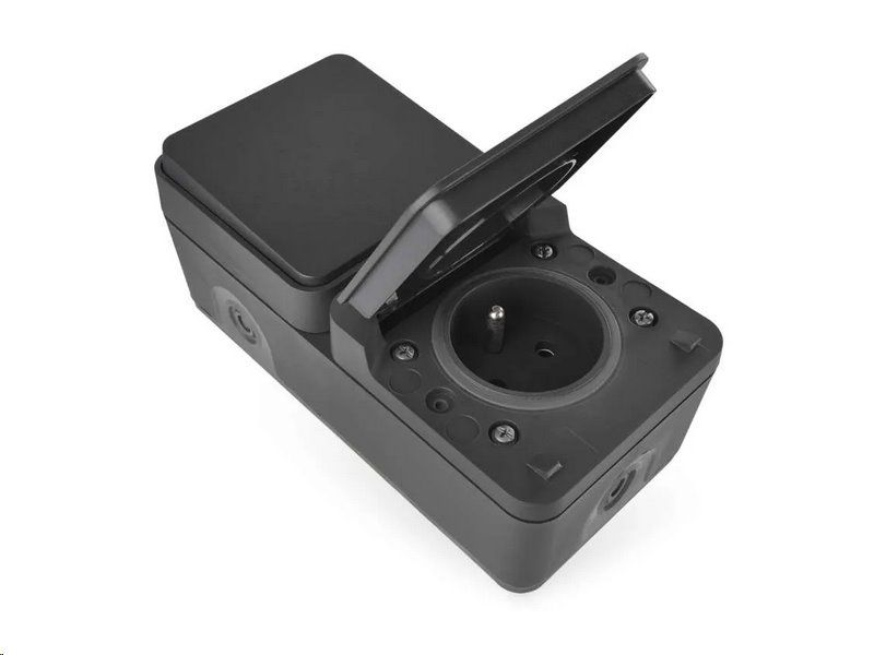 Vypínač + Zásuvka EMOS D730429 Cyklone kombinovaný C.6 nástěnný IP55