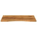 vidaXL Stolová doska so zakrivením 100x50x2,5 cm surový mangový masív