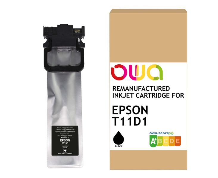 OWA ARMOR ink kompatibilný s EPSON C13T11D140, čierna/black