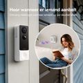 MEARI B1, Audio/Video zvonček, WiFi, 2K, PIR