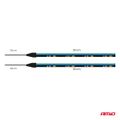 LED pásiky COB do auta - bočné modrá 2x30 cm 12 V AMiO-04578