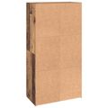 vidaXL Kancelársky kabinet Staré drevo 60 x 32 x 115 cm