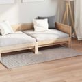 vidaXL Kusové koberce Obdĺžnikový SIROLO Piesková 150 x 80 cm