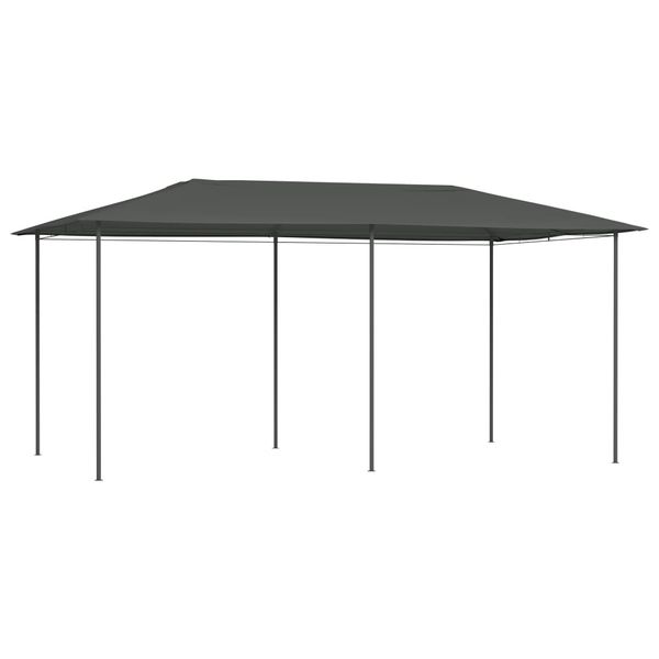 vidaXL Altánok 2,98x5,3x2,59 m antracitový 160 g/m²