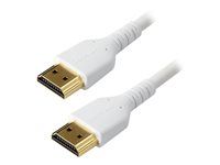 Prémiovo vysoká rýchlosť - kábel HDMI s ethernetom - HDMI s pínmi (male) do HDMI s pínmi (male) - 2 m - biela - pre P/N: TB3DKM2HDL