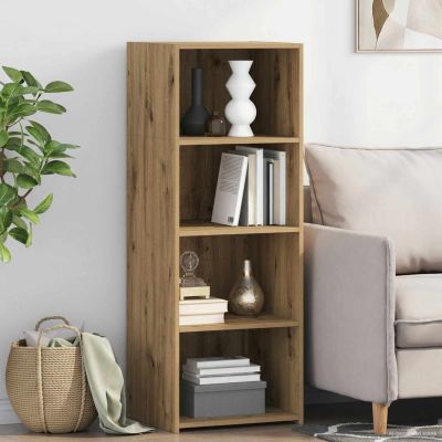 vidaXL Highboard Dub artisan 45 x 41 x 124 cm Kompozitné drevo