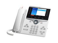 Cisco IP Phone 8851 - Telefon VoIP - SIP, RTCP, RTP, SRTP, SDP - 5 rádku - bílá - repasováno