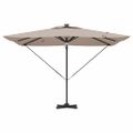 vidaXL Roma Parasol 286 x 284 x 270 cm Hliník a polyester Obdĺžnikový