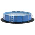 vidaXL Podložka pod bazén Ø 550 cm (2 mm) Okrúhly Netkaná textília