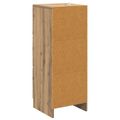 vidaXL Zásuvkový kabinet 33 x 34,5 x 87 cm Kompozitné drevo