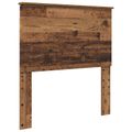 vidaXL Rám postele Staré drevo 90 x 200 cm Masívne borovicové drevo