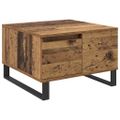 vidaXL Konferenčný stolík Staré drevo 55 x 55 x 36,5 cm