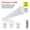 LED lineárne svietidlo PANO 40W, neutrálna biela