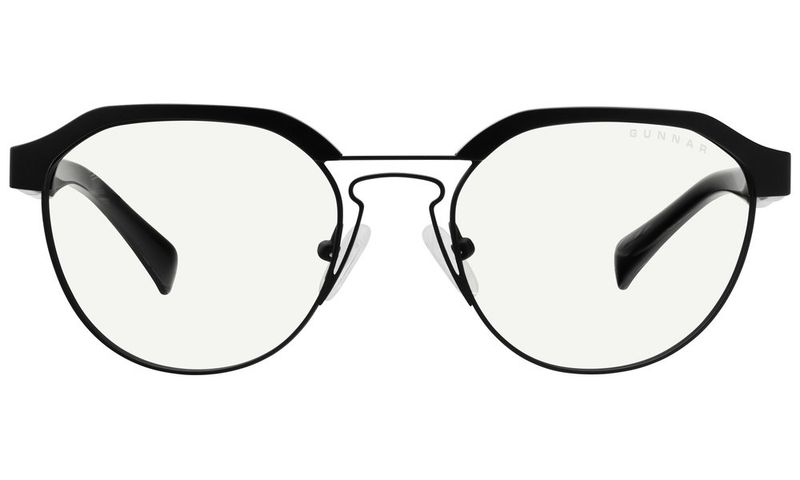 GUNNAR kancelárske/herňové okuliare CAMPBELL ONYX číre sklá-PRO BLF 35 GUNNAR focus