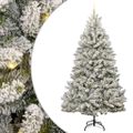 vidaXL Umelý vianočný stromček 300 cm 300 LED Teplá biela PVC a oceľ