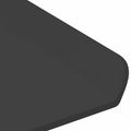 vidaXL Závesná polica 3 ks Čierny 40 x 9 x 2,5 cm Oceľ