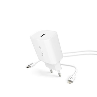 Epico UltraBoost GaN 20W sieťový adaptér EA20 - biela