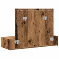 vidaXL Toaletný stolík Hnedá 100 x 40 x 70 cm Kompozitné drevo