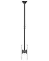Neomounts  FPMA-C340DBLACK / Back to Back Screen Ceiling Mount (Height: 106-156 cm) / Black Držák, VESA, stropní, pro 2 monitory, úhloprícka 32"-75", náklon 10°, otácení 360°, rotace 6°, nosnost 2× 50kg, cerný